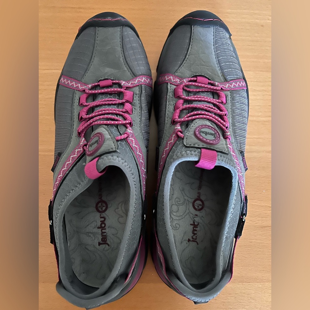 Jambu Gray with Raspberry Athletic Shoe - Picture 6 of 11